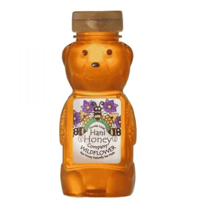 raw wildflower honey
