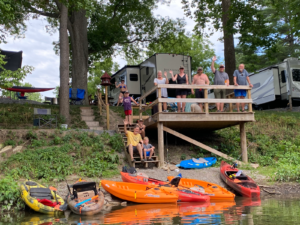 river-front cottage on Juniata river