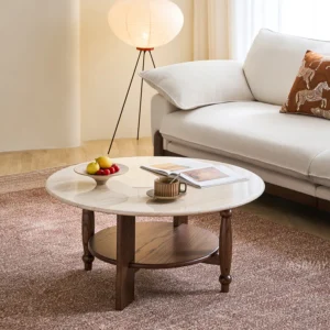 faux marble coffee table